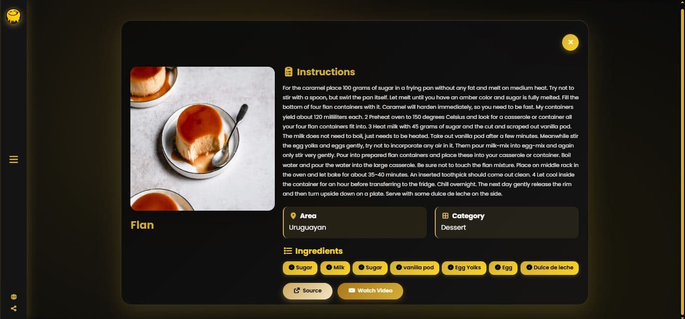 YUMMY Meals Explorer